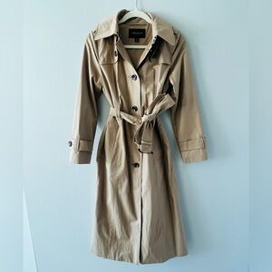 London Fog Maxi Trench Coat